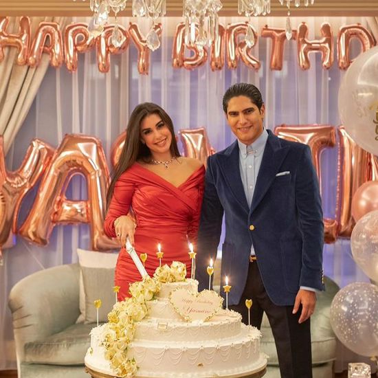 ياسمين صبرى تحتفل بعيد ميلادها الـ33
