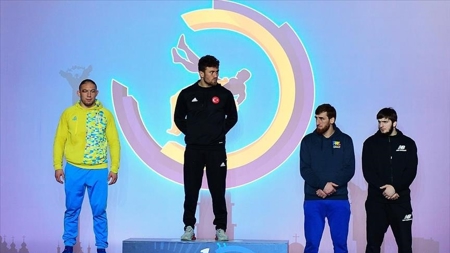 تركيا ترفع رصيدها في بطولة أوكرانيا الدولية للمصارعة