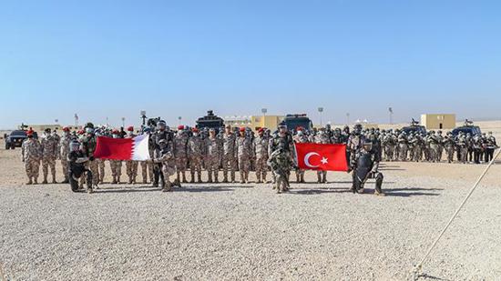 إجراء مناورات عسكرية مشتركة بين القوات التركية والقطرية