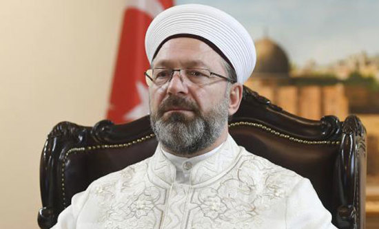عاجل: إصابة رئيس الشّؤون الدينية التركي بفيروس كورونا